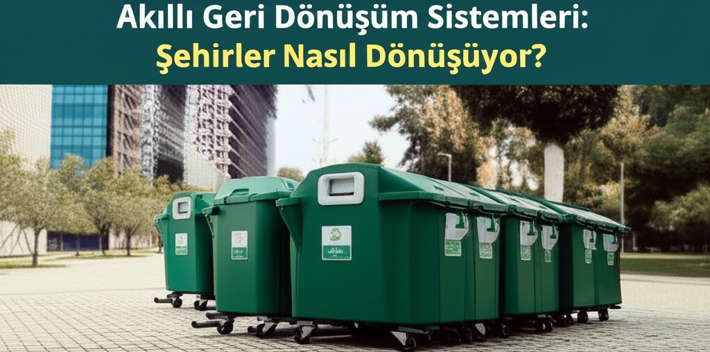Akıllı Geri Dönüşüm Sistemleri: Şehirler Nasıl Dönüşüyor?