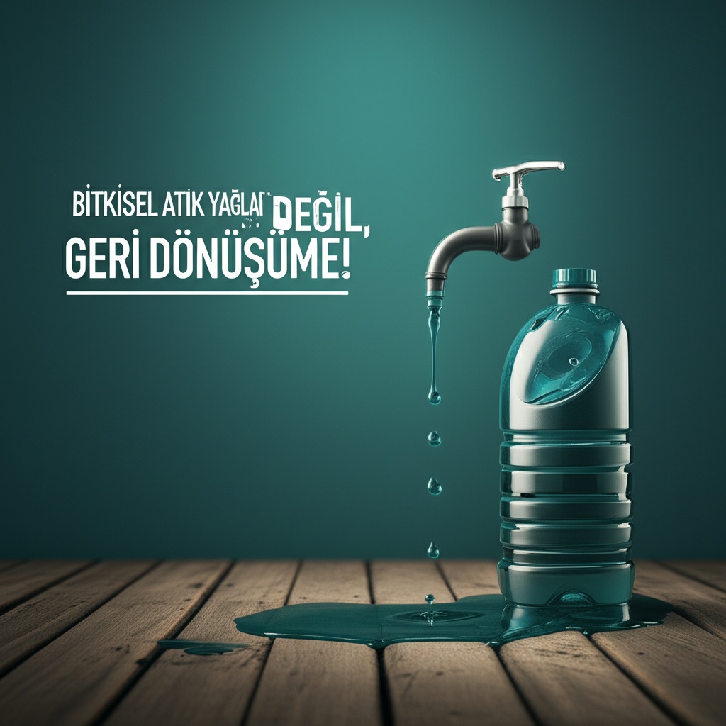 Bitkisel Atık Yağlar: Lavaboya Değil, Geri Dönüşüme!