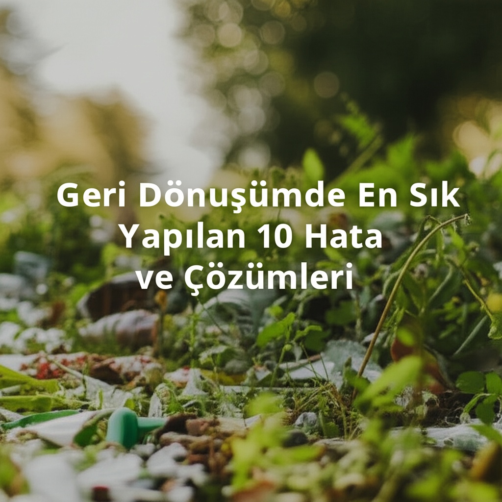 Geri Dönüşümde En Sık Yapılan 10 Hata ve Çözümleri