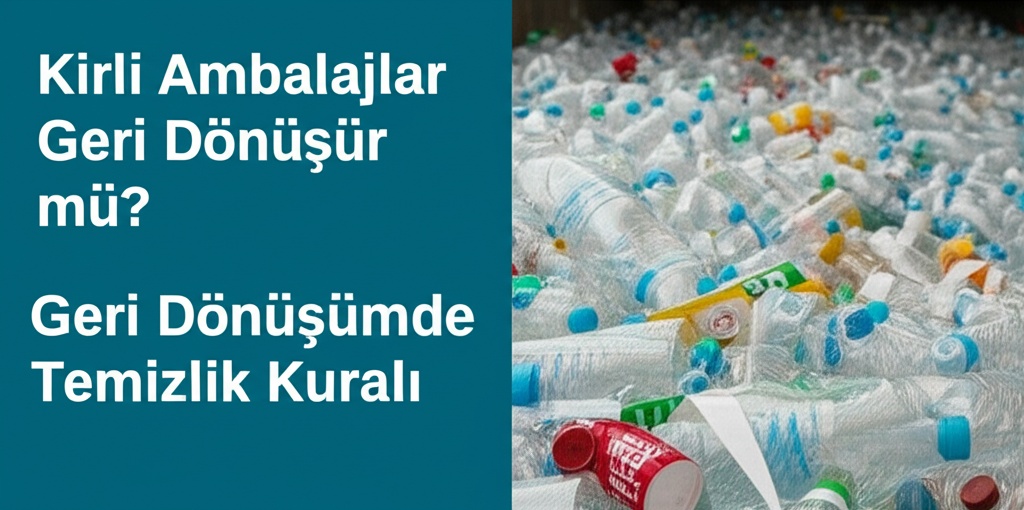 Kirli Ambalajlar Geri Dönüşür mü? Geri Dönüşümde Temizlik Kuralı