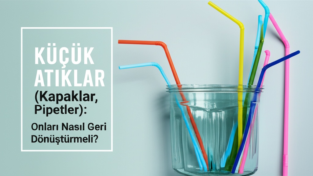 Küçük Atıklar (Kapaklar, Pipetler): Onları Nasıl Geri Dönüştürmeli?