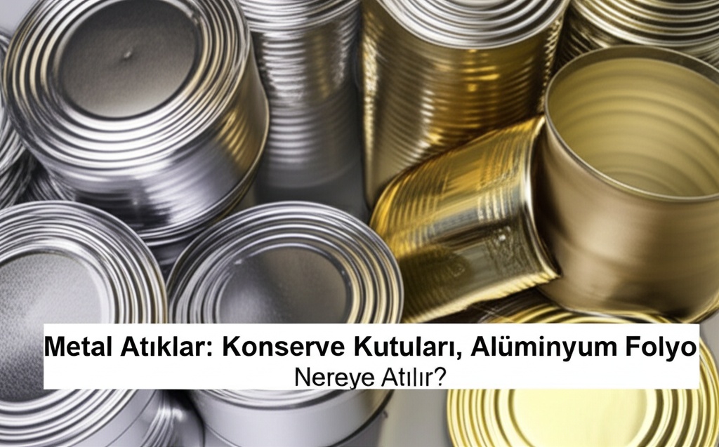 Metal Atıklar: Konserve Kutuları, Alüminyum Folyo Nereye Atılır?