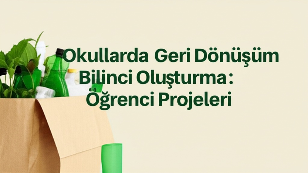 Okullarda Geri Dönüşüm Bilinci Oluşturma: Öğrenci Projeleri